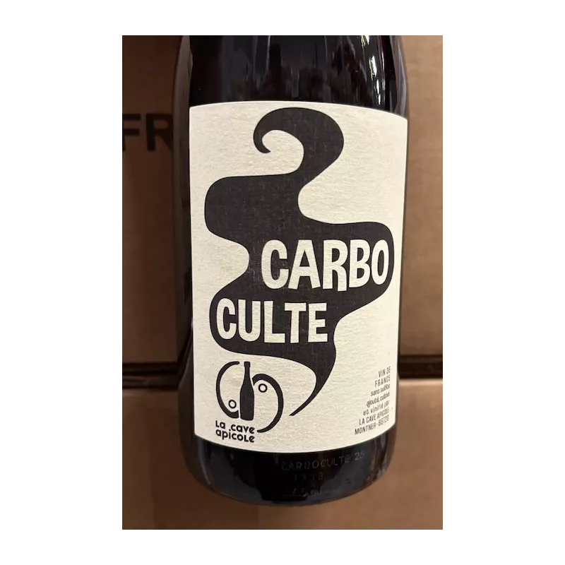 La Cave Apicole Vin de France rouge Carbo Culte 2025