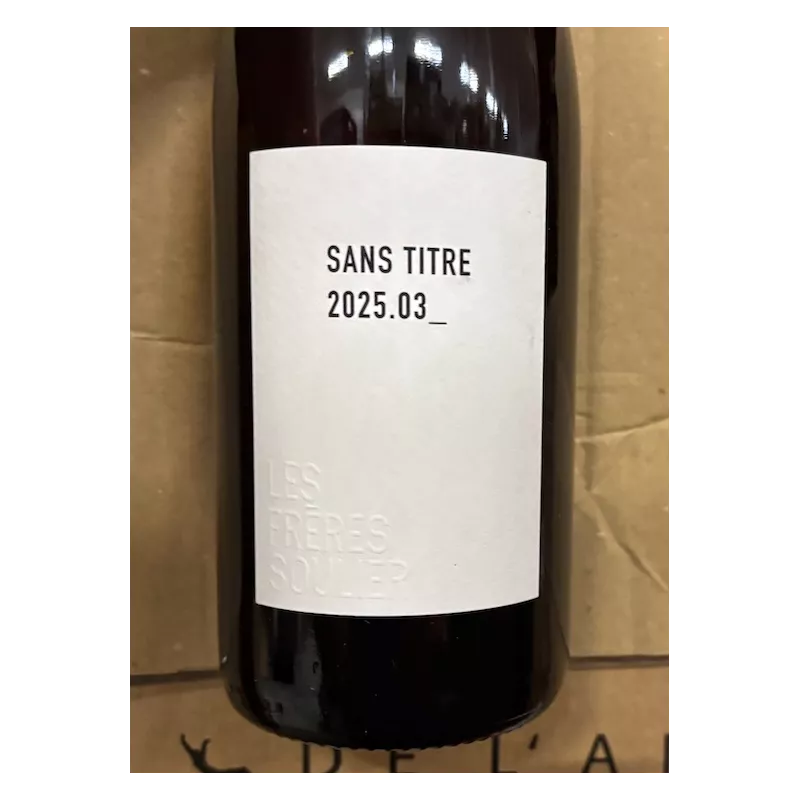 Les Frères Soulier Vin de France blanc Sans Titre 03 2025