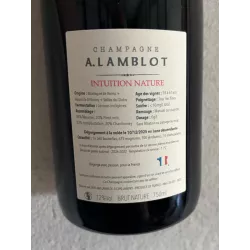 Alexandre Lamblot Champagne Brut Nature Intuition 2023