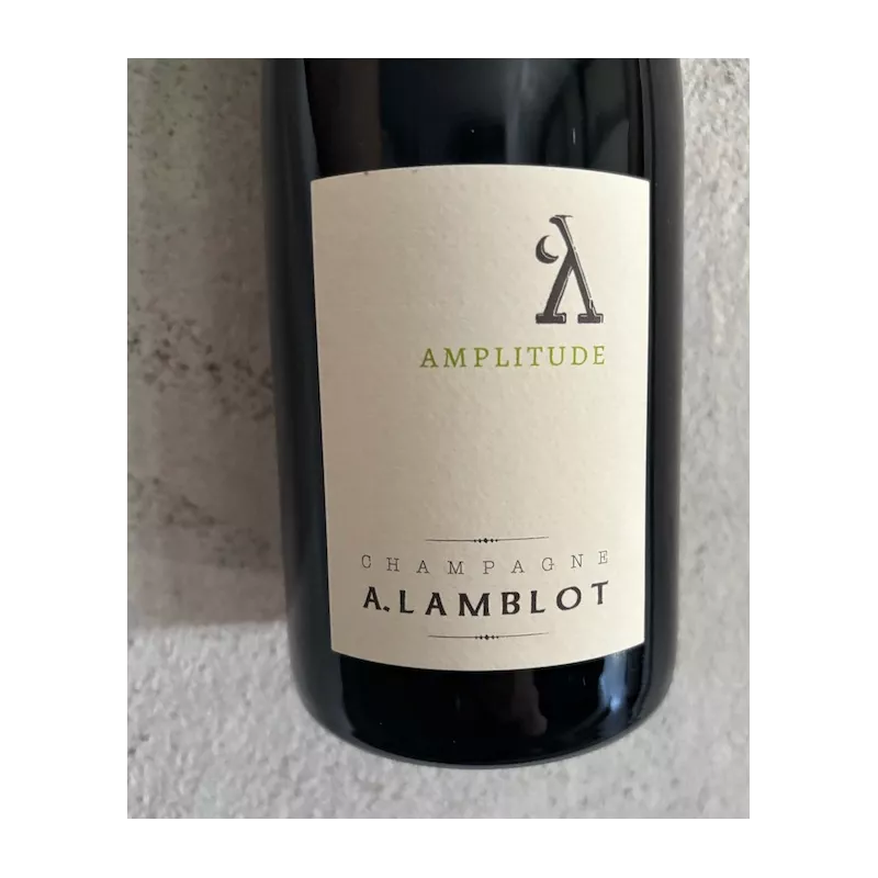 Alexandre Lamblot Champagne Blanc de Blancs Brut Nature Amplitude 2022