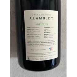 Alexandre Lamblot Champagne Blanc de Blancs Brut Nature Amplitude 2022