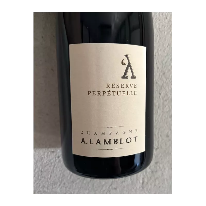 Alexandre Lamblot Champagne Brut Nature Blanc de Noirs Réserve Perpétuelle 17-22