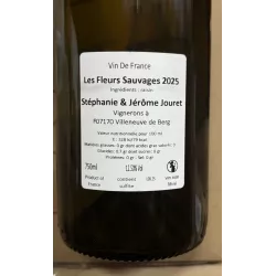 Domaine Jérôme Jouret Vin de France blanc Fleurs Sauvages 2025