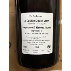 Domaine Jérôme  Jouret Vin de France La Coulée Douce 2025