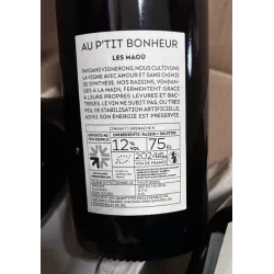 Les Maoù Vin de France rouge Au P'tit Bonheur 2024