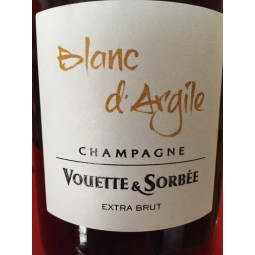 Domaine Vouette & Sorbée Champagne Brut Nature blanc de blancs Blanc d'Argile (R11)