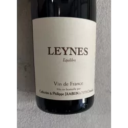 Philippe Jambon Vin de France rouge Leynes Equilibre 20/21