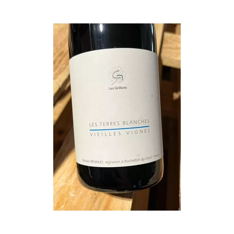 Le Clos des Grillons Vin de France rouges Les Terres Blanches 2021