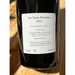 Le Clos des Grillons Vin de France rouges Les Terres Blanches 2021