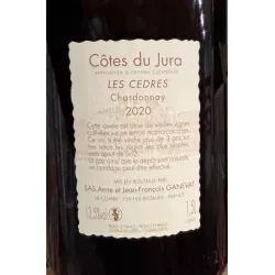 Anne & Jean-François Ganevat Côtes du Jura chardonnay Les Cèdres 2020 magnum