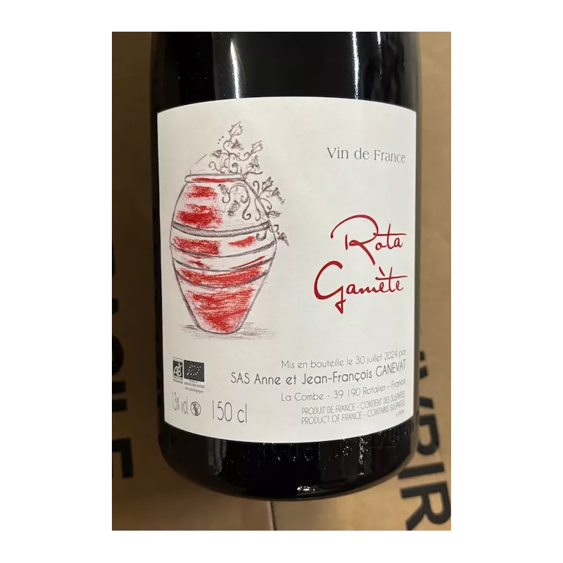 Anne & Jean-François Ganevat Vin de France rouge Rotagamète 2023 Magnum