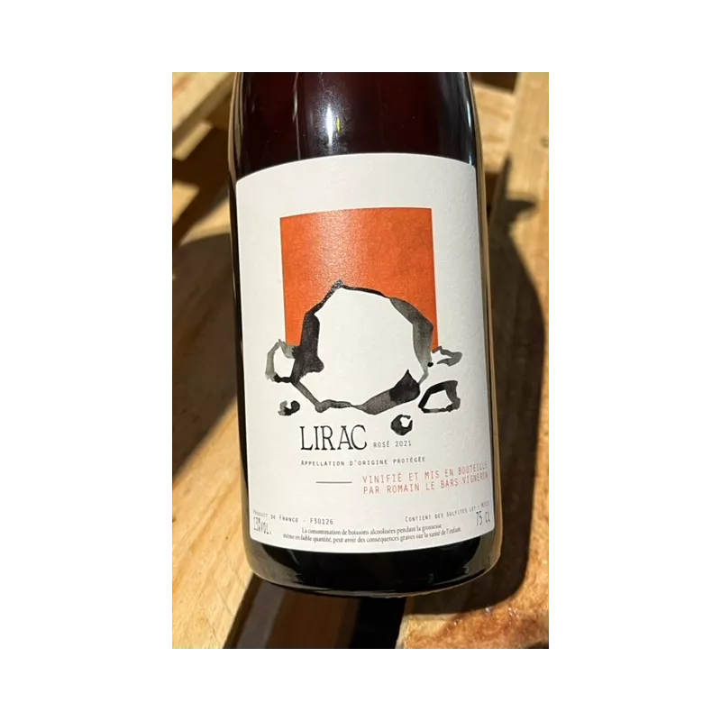 Romain Le Bars Lirac rosé 2021 magnum
