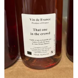 Anders Frederik Steen & Anne Bruun Blauert Vin de France rosé That One in the Crowd 2024
