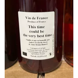 Anders Frederik Steen & Anne Bruun Blauert Vin de France rosé This Time could be the very best time 2025
