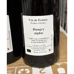 Anders Frederik Steen & Anne Bruun Blauert Vin de France rouge Hungry nights 2024