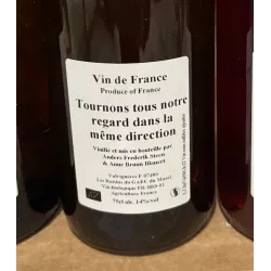 Anders Frederik Steen & Anne Bruun Blauert Vin de France blanc Tournons tous notre regard dans la même direction 2022