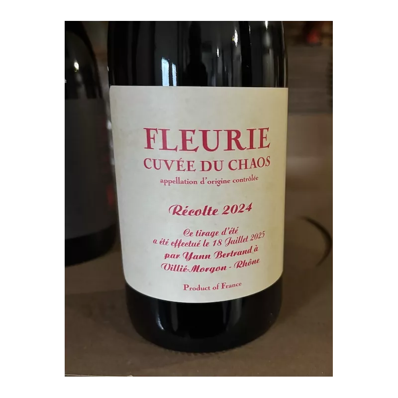 Domaine Les Bertrand Fleurie Cuvée du Chaos 2024
