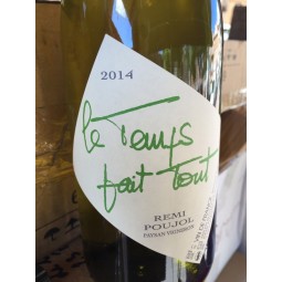 Rémi Poujol Vin de France blanc Le Temps Fait Tout 2011