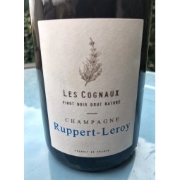 Ruppert-Leroy Champagne Blanc de Noirs Brut Nature Les Cognaux (2017)