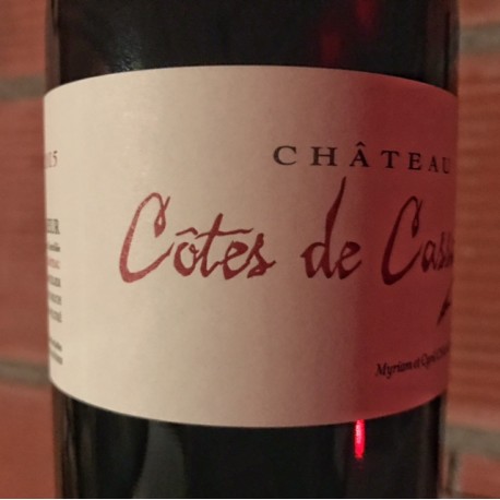 Château Côtes de Cassagne Bordeaux Supérieur 2015