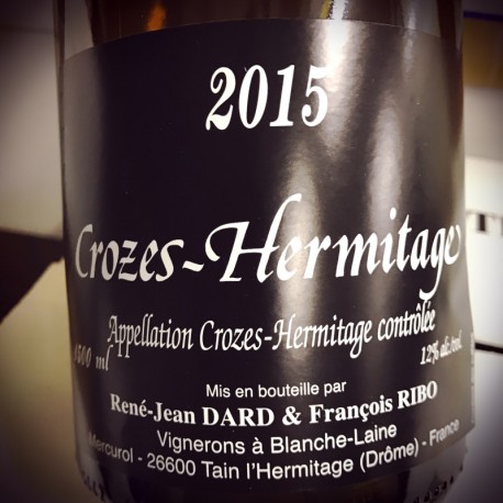 Dard Ribo Crozes-Hermitage blanc 2015 Magnum Dard Ribo Crozes-Hermitage blanc 2015 Magnum