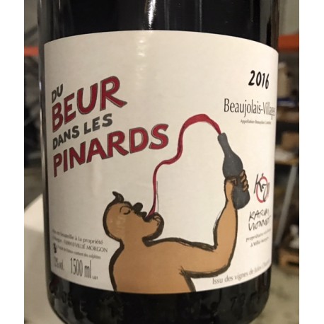 Karim Vionnet Beaujolais-Villages du Beur dans les Pinards 2016