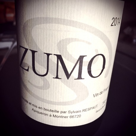 Sylvain Respaut Vin de France blanc Zumo 2014 Sylvain Respaut Vin de France blanc Zumo 2014
