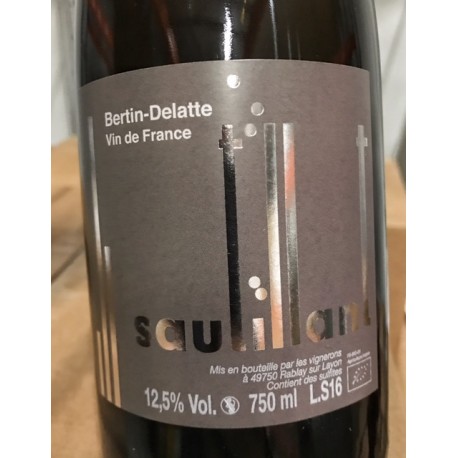 Bertin-Delatte Vin de France Pét-Nat Sautillant 2016 Bertin-Delatte Vin de France Pét-Nat Sautillant 2016