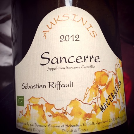Sébastien Riffault Sancerre blanc Auksinis MC 2012 Magnum Sébastien Riffault Sancerre blanc Auksinis MC 2012 Magnum