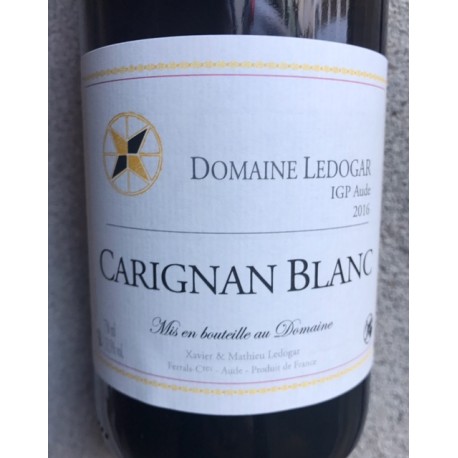 Domaine Ledogar Vin de France Carignan Blanc Foudre 2021