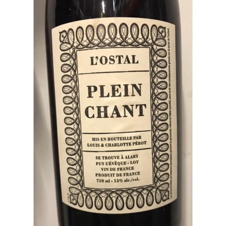Louis & Charlotte Pérot Vin de France Plein Chant 2016