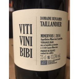 Domaine Benjamin Taillandier Minervois Viti Vini Bibi 2013