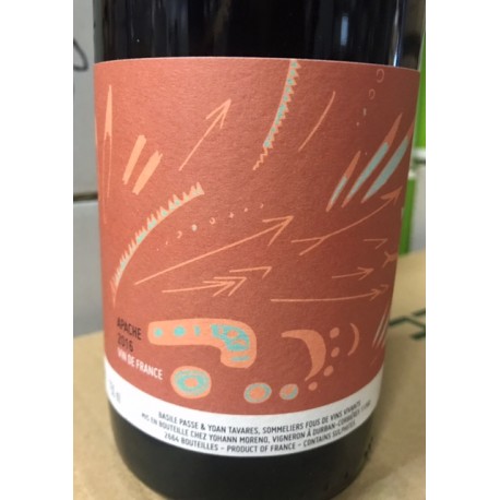Vin des Potes Vin de France Apache 2017 Vin des Potes Vin de France Apache 2017