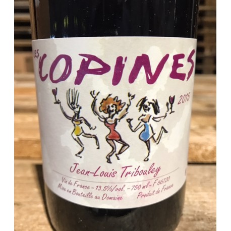 Jean-Louis Tribouley Côtes du Roussillon Les Copines 2015 Jean-Louis Tribouley Côtes du Roussillon Les Copines 2015
