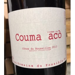 Domaine du Possible Côtes du Roussillon Couma Acco 2014 Magnum