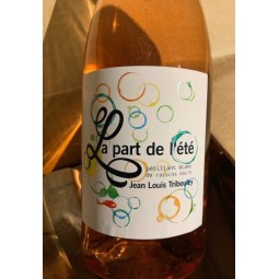 Jean-Louis Tribouley Vin de France Pét-nat rosé La Part de l'Eté 2017