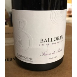 Gilles Ballorin Trading Bourgogne Pinot Noir Franc de Pied 2017