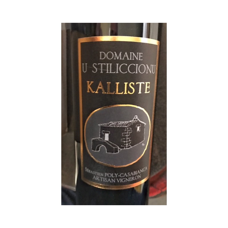 Domaine U Stiliccionu Ajaccio Kalliste 2018
