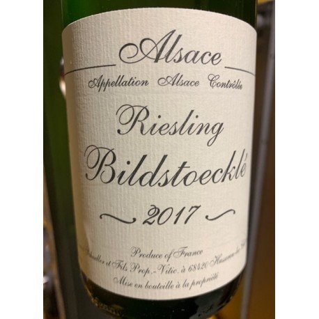Domaine Schueller Riesling Bildstœcklé 2014 Domaine Schueller Riesling Bildstœcklé 2014