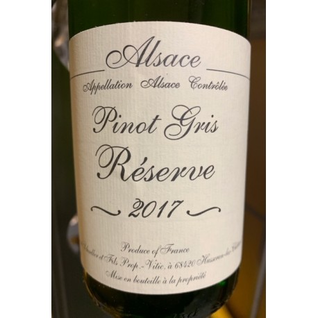 Domaine Schueller Alsace Pinot Gris Réserve 2017