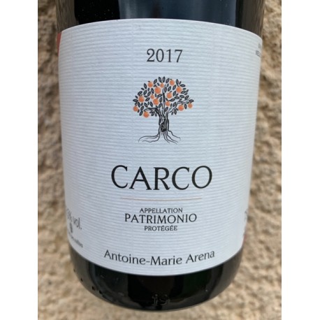 Domaine Antoine Arena Patrimonio blanc Carco 2016 Domaine Antoine Arena Patrimonio blanc Carco 2016