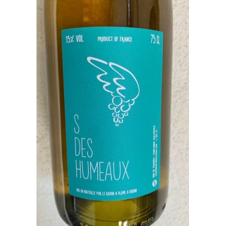 Le Raisin à Plume Vin de France blanc S des Humeaux 2016 Le Raisin à Plume Vin de France blanc S des Humeaux 2016