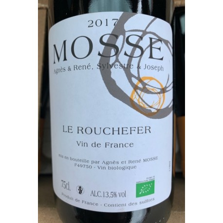 Domaine Mosse Vin de France blanc Le Rouchefer 2017 Domaine Mosse Vin de France blanc Le Rouchefer 2017
