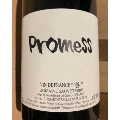 Domaine Sauveterre Vin de France rouge Promess 2018