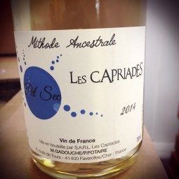 Les Capriades Vin de France Pet' Nat blanc Pet Sec 2018