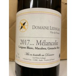 Domaine Ledogar Vin de France Mélancolie 2017