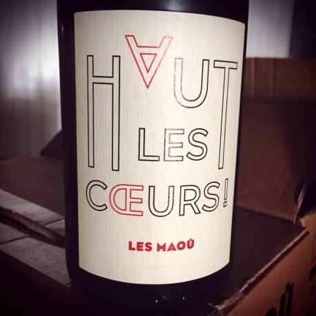 Les Maoù Vin de France rouge Haut les Cœurs 2018