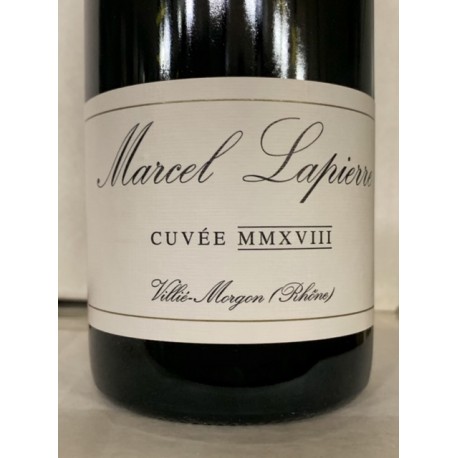 Domaine Lapierre Morgon Cuvée Marcel Lapierre 2011 Domaine Lapierre Morgon Cuvée Marcel Lapierre 2011