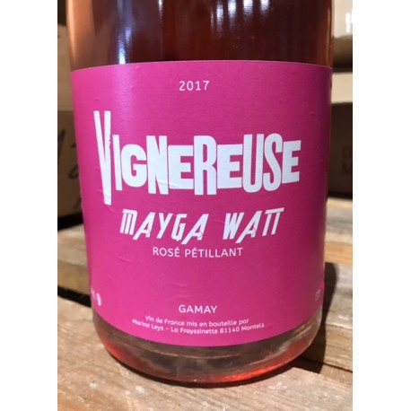 La Vignereuse Vin de France rosé pet nat Mayga Watt 2017 magnum