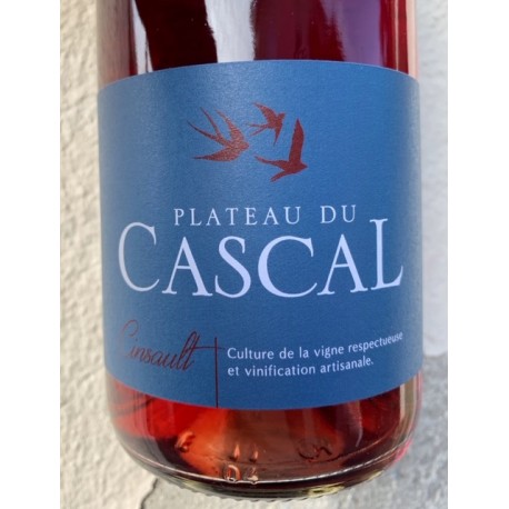 Domaine Plateau du Cascal Vin de France rouge Cinsault 2017